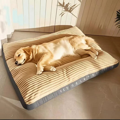 Tapis en velours côtelé pour chiens de taille moyenne et grande