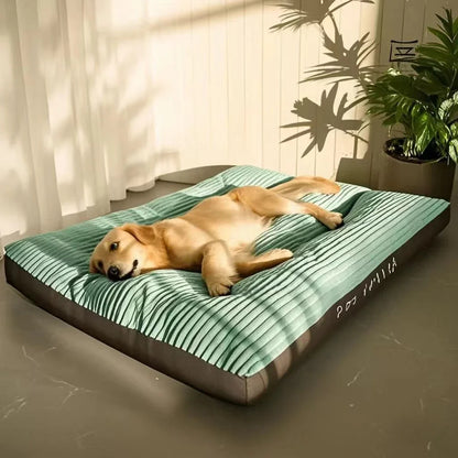 Tapis en velours côtelé pour chiens de taille moyenne et grande