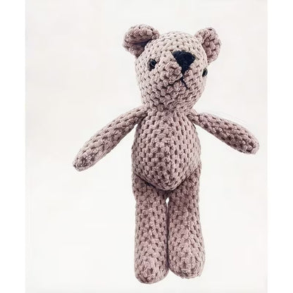 Ours en peluche résistant pour chien - Jouet interactif à mâcher