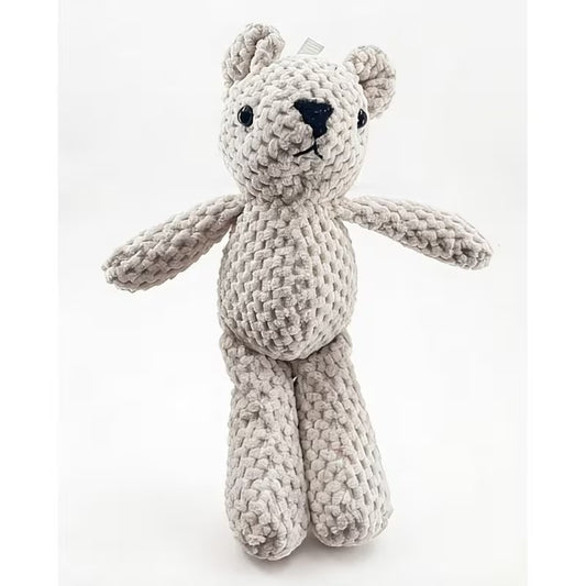 Ours en peluche résistant pour chien - Jouet interactif à mâcher